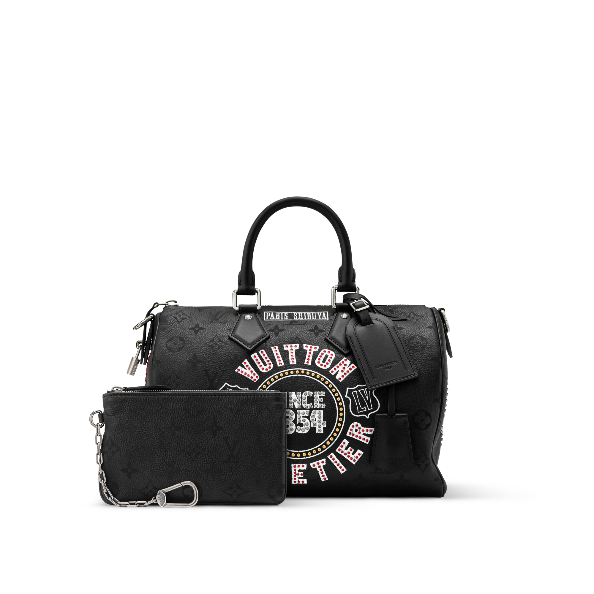 Louis Vuitton スピーディP9 30 ウルトラブラック M13904 スピーディ P9 バンドリエール 40 その他のモノグラム・レザー